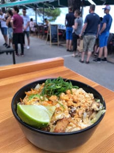Pad Thai at Silk in Korčula