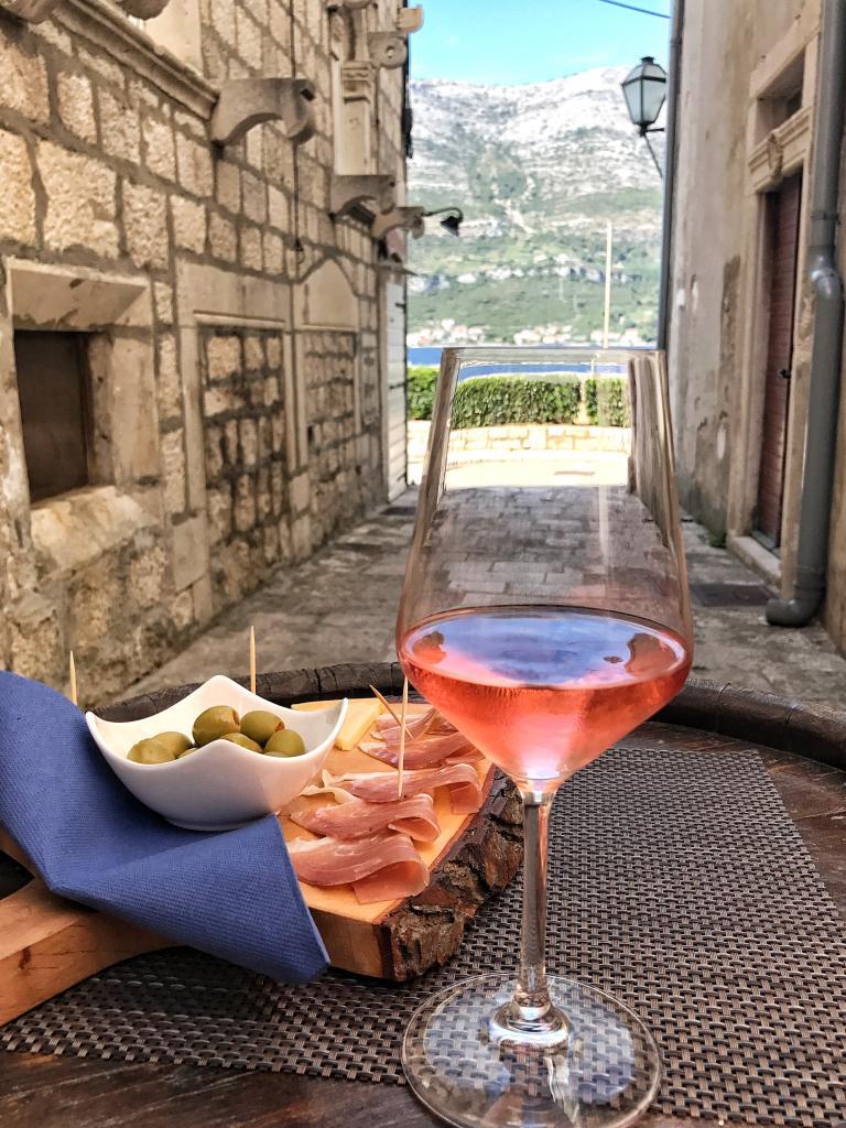 Wine in Korčula