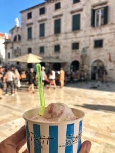 Gelato in Dubrovnik.