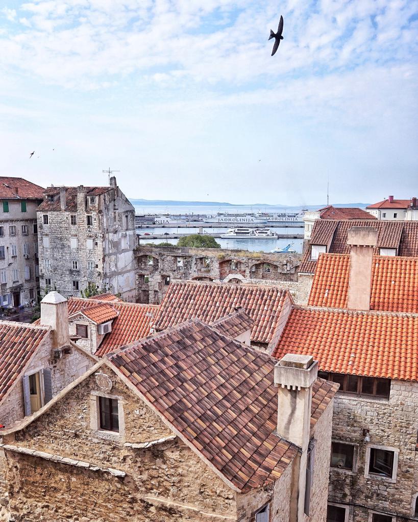 Views from Split bell tower