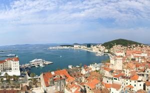 Panoramic views of Split
